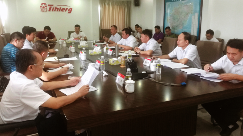 省水利灌区管理局松涛灌区管理分局苏冠波局长一行到访天汇能源