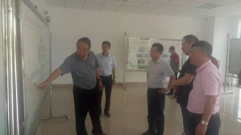 天汇能源总经理王宇兴到昌江中融衡德环保有限公司进行考察调研