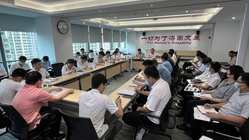 百年新起点 一起向未来&mdash;&mdash;海控能源召开新入职青年员工座谈会