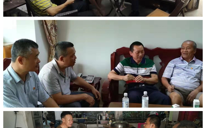 做好管理与服务  发挥老党员余热&mdash;&mdash;五指山发电公司党委组织下属三个支部&ldquo;七一&rdquo;慰问老党员、困难党员