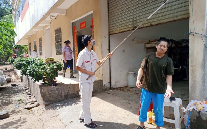 做清洁行动，创绿色电站 &mdash;&mdash;五指山发电公司开展&ldquo;我为加快推进海南自由贸易港建设作贡献&rdquo;主题党日活动&ensp;&ensp; 