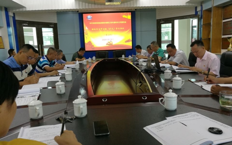 发挥党建引领作用 筑牢安全生产防线&mdash;&mdash;海控能源牛路岭分公司安全生产工作纪实