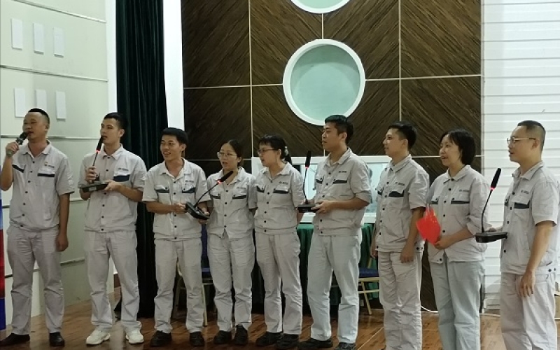 礼赞百年 为党而歌 &mdash;&mdash;海控能源牛路岭分公司开展庆祝建党100周年红歌大家唱活动