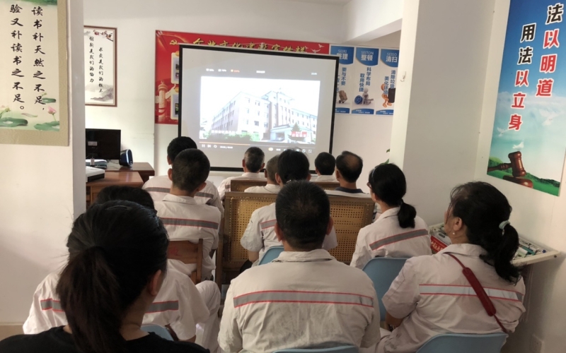 筑牢思想防线，强化纪检监督 &mdash;&mdash;五指山发电公司组织观看《国家监察》专题警示教育片