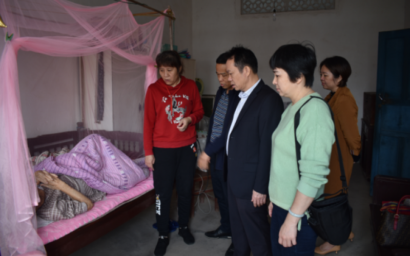 新春送温暖 真情暖人心&mdash;&mdash;牛路岭分公司开展新春送温暖慰问活动