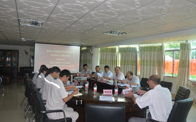 维护职工合法权益，构建和谐劳动关系，促进健康发展 &mdash;&mdash;保亭发电公司开展工资集体协商&ldquo;百日要约行动&rdquo;